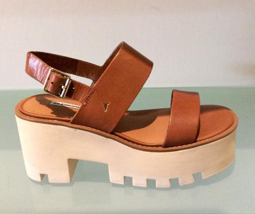 Sandalo donna WINDSOR SMITH BUFFY Tan Leather