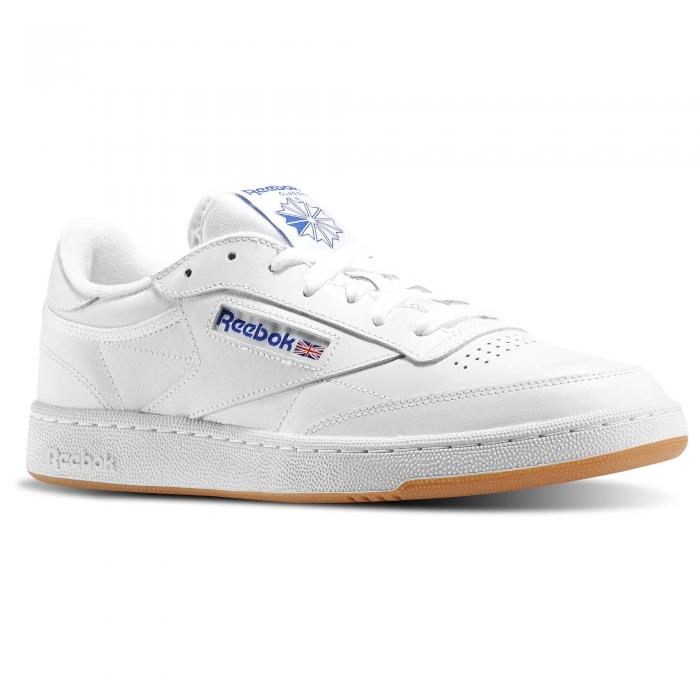 SCARPA REEBOK AR0459 CLUB C 85 WHITE/ROYAL/GUM