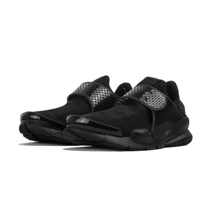 SNEAKERS BASSA UOMO NIKE SOCK DART KJCRD 819686-001 BLACK/BLACK-VOLT