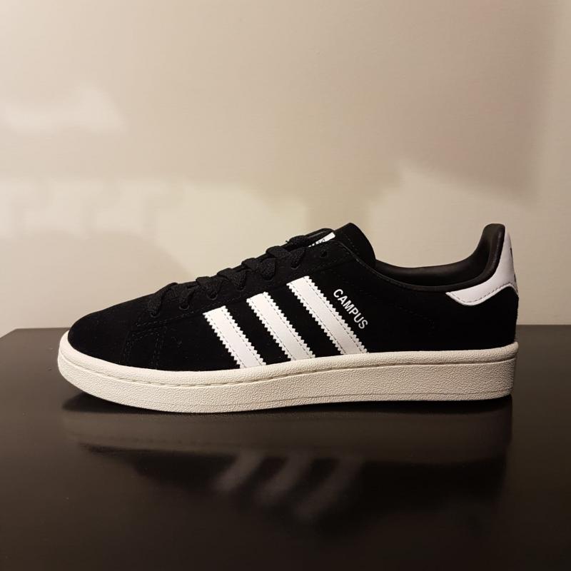 adidas campus nere indossate